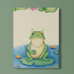 Frog on a Lily