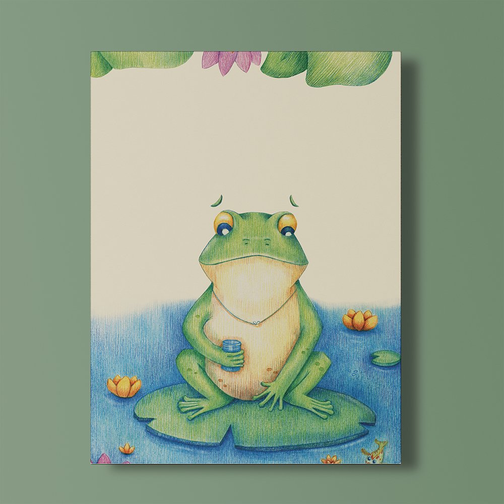 Frog on a Lily